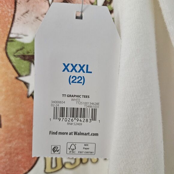 Time and Tru Graphic Tee Shirt 3XL Oversized Nashville Boho Country Music - Picture 4 of 11